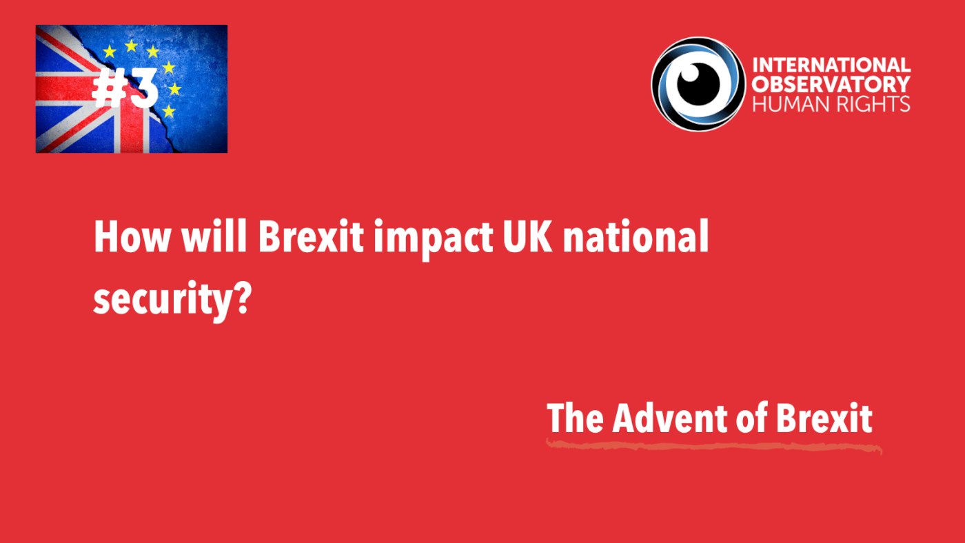 How will Brexit impact UK national security?