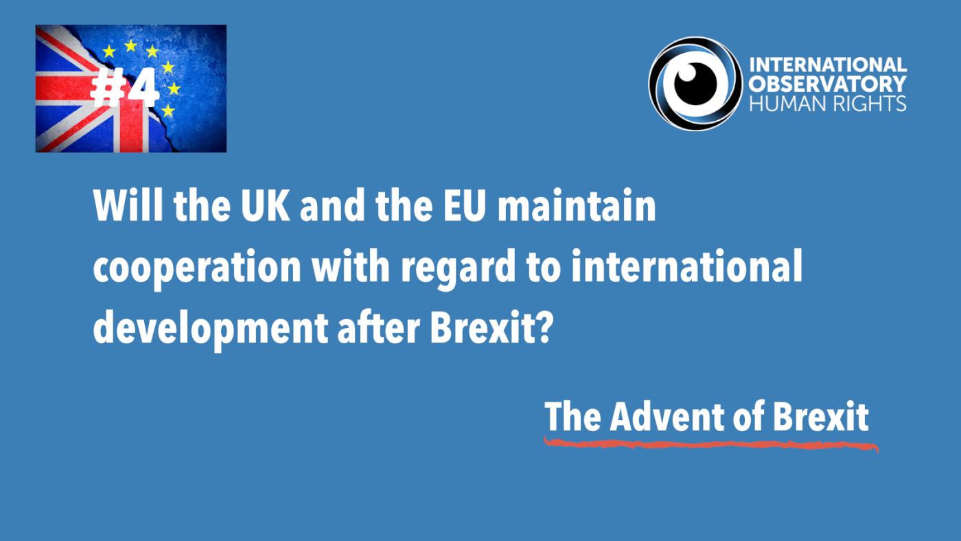 Will the UK and EU maintain cooperation with regard to international development after Brexit?