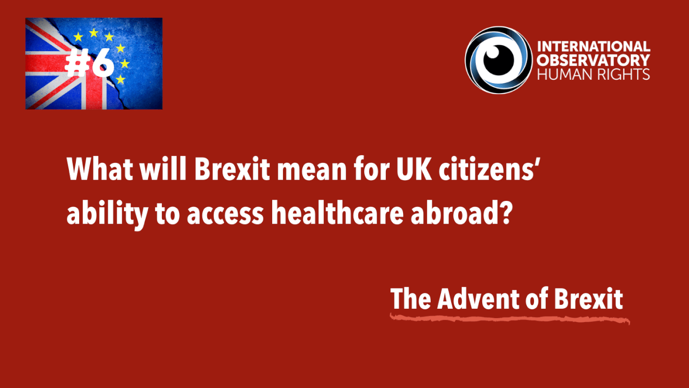 What will Brexit mean for UK citizens’ ability to access healthcare abroad?