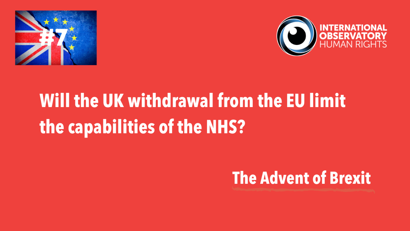 Will UK withdrawal from the EU limit the capabilities of the NHS?