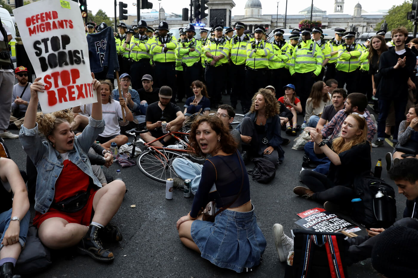 The UK Protests – “to defend our democracy”