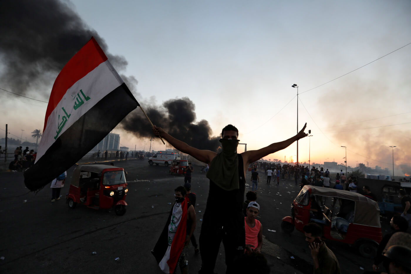 Iraq protests: Death toll reaches over 100 as government promises reform