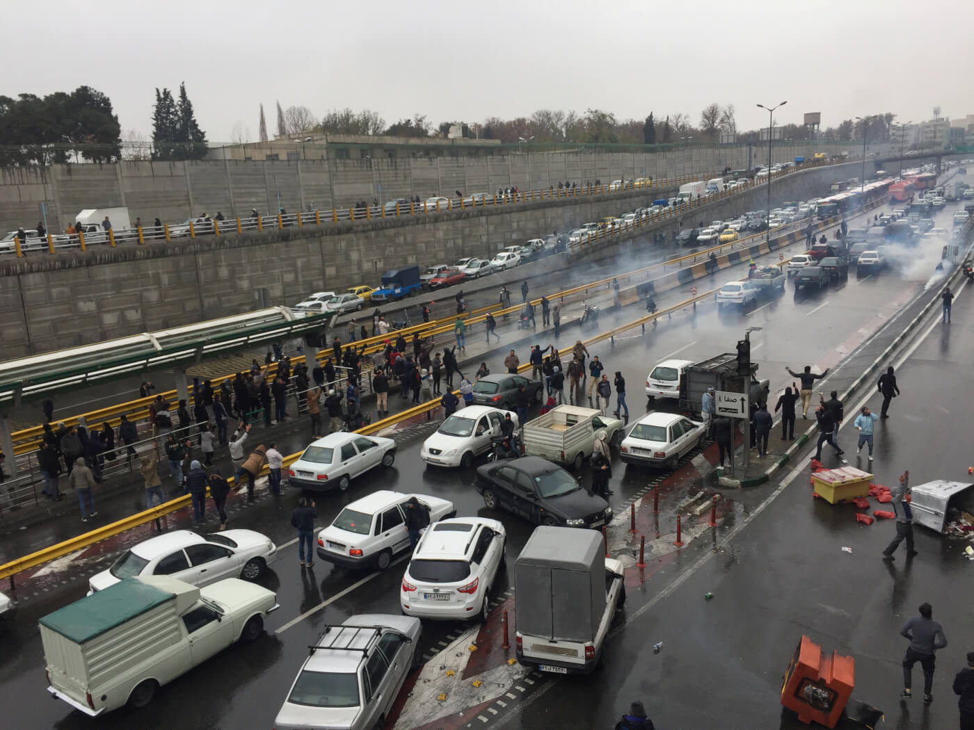 Protests in Iran result in loss of life and near total shutdown of internet connections