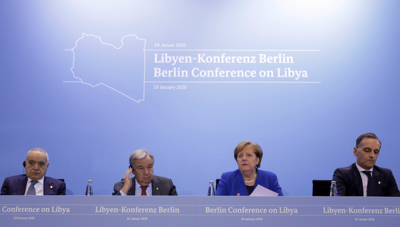 Libya summit: World leaders agree to respect UN arms embargo