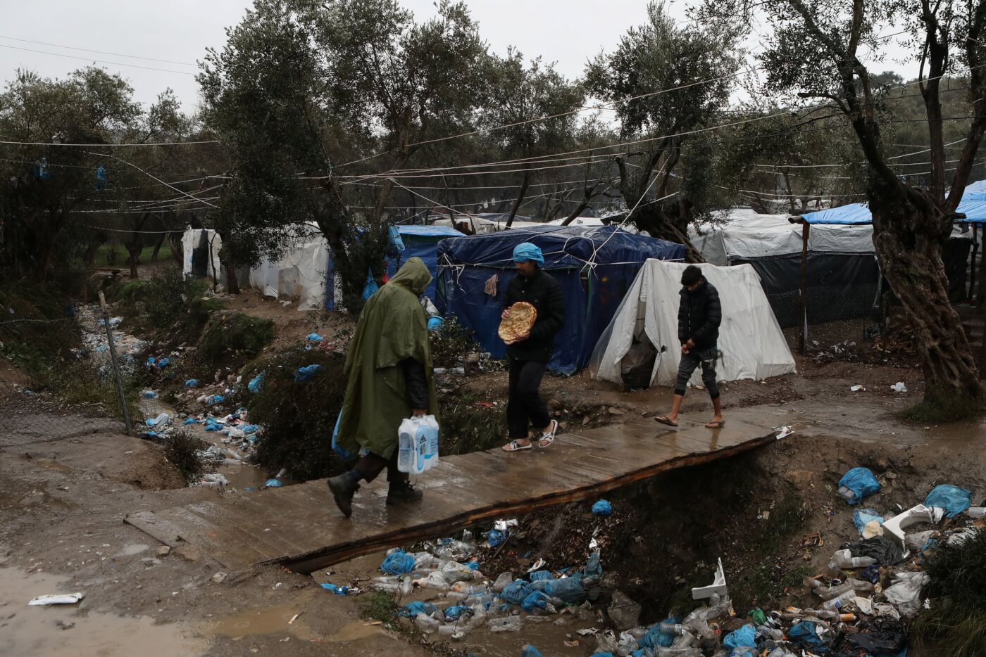 Recent spike in arrivals has collapsed Greece’s refugee reception system leaving thousands in inhumane conditions